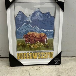 Yellowstone Bison Art Print